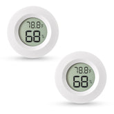 Atogou 2-pack mini hygrometers for accurate indoor outdoor humidity readings.