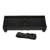 Attwood 9093-5 battery tray side view showing compact fit for tight spaces.