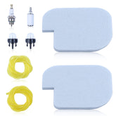 Atunee air filter pack for Poulan chainsaws improves air flow and protection.