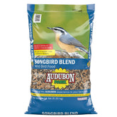 Audubon Park Songbird Blend bag front label for backyard feeding.