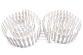 AUEAR fairy garden fence two-pack enhances miniature scenes with tidy borders