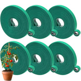 AUGHOA plant tape roll green six-pack for tying stems.
