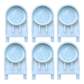 AukBeeFun six-pack bee feeders front view for spill-free feeding