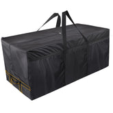 Aulock 140-gallon storage bag, top view, great for bulky items.
