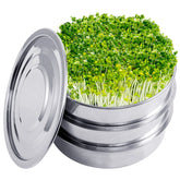 Aulock base showing durable stainless steel construction.