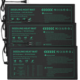 AUPETEK seedling heat mat under seed tray for stable germination warmth