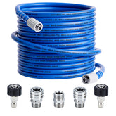 AURORA CAR pressure washer hose 50 ft extended for flexible outdoor cleaning