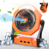 Ausic misting fan with 250ml water tank for refreshing outdoor cooling.