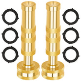 AUTOMAN Brass Hose Nozzle with heavy-duty construction for reliable outdoor use.
