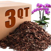 Avalution Orchid Bark 3QT bag-front for clean, ready-to-pot orchid setups.