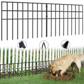 AVELOTUUG animal barrier fence 22-panel setup protects gardens from digging
