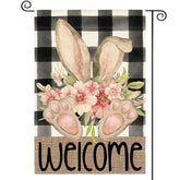 AVOIN colorlife Easter garden flag 12x18, double-sided for vibrant yard display.