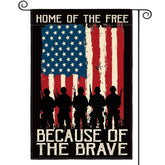 AVOIN colorlife memorial day flag front view for durable outdoor display.