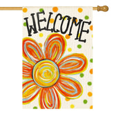 AVOIN colorlife summer floral flag on porch boosts curb appeal