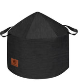 AWAHITAWA fire pit cover for Yukon with umbrella top protecting the stove from rain