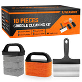 AWEASROY griddle cleaning kit overview for easy grill maintenance.