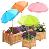 Axcoix plant umbrella 26-inch diameter shading for sun protection of potted plants