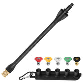 Axfvd pressure washer wand 308494075 with 5 nozzles for versatile outdoor cleaning