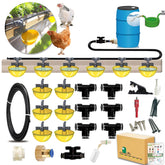 Ayakol complete pipeline waterer full set ready for easy poultry watering