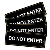 Ayifan do not enter sign outdoor reflective 9x3 enhances nighttime visibility