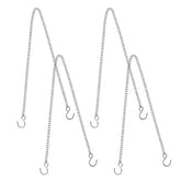 Aysatogc four-pack hanging chains for neon signs with 20 inch length and S hooks for quick setup