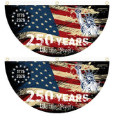 AYTHSRIC 250th anniversary flag front view with vivid colors for outdoor display.