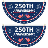 AYTHSRIC 250th anniversary flag front view, vibrant colors for outdoor or indoor display.