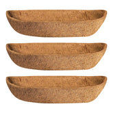 Ayybf 3-pack coco liner ready to fit various planters
