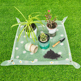 Azureblue repotting mat clear 23.6 inch protects surfaces during potting