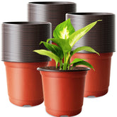 Baaxxango 4 inch nursery pot with drainage holes for seedlings