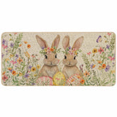 Baccessor Easter Bunny doormat with playful design welcoming guests