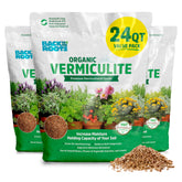 Back to the Roots vermiculite bulk bags improve soil conditioning and moisture retention for thriving plants.