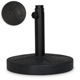 Backyard Expressions umbrella base heavy-duty stability for windy patios