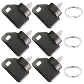 Badogrio 63-8360 ignition keys six-pack for spare backups on Toro TimeCutter mowers.
