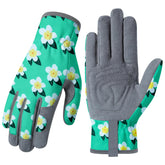 Baidast garden gloves women: breathable leather for digging comfort.