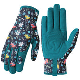 Baidast Gardening Gloves for Women close-up grip shows wear-resistant stitching for durability.