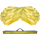 Baisdan worship flags 54x54 gold set for dynamic praise dance