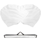 Baisdan worship flags 54x54 with silk-like chiffon for graceful worship visuals.