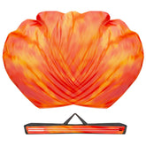 Baisdan worship flags with silk-like chiffon fabric for vibrant worship visuals.
