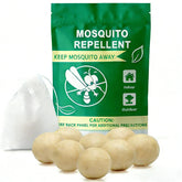 Balancexlite Plus mosquito ball in a breathable mesh bag for patio protection.