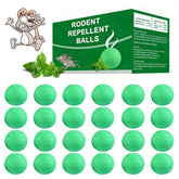 Balancexlite Plus 24-pack pellets deter rodents with long-lasting peppermint scent.