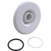 Balboa 10-3955WHT slimline escutcheon kit in white, easy replacement for spa jets.