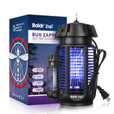 Baldr Bug Zapper patio outdoor light for chemical-free pest control on the deck