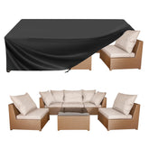BALEINE patio furniture cover with waterproof Oxford 420D protects against rain and dust.