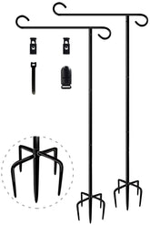 Balie Space flag stand with 49-inch height for prominent outdoor banners.