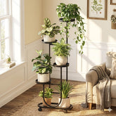Bamworld tall plant stand assembly demonstrates quick setup for stylish indoor display