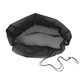 Bandelt 2-pack rain barrel mesh covers ready for outdoor use block debris and mosquitoes