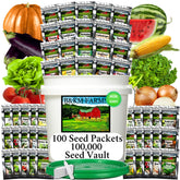 B&KM Farms survival seed kit cover highlights rugged storage for long-term resilience.