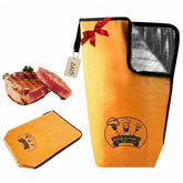 BANGIE 21-inch BBQ blanket with seamless bottom protects seats from grease during transport.