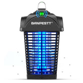 BANPESTT Bug Zapper 4000V attracts and zaps mosquitoes on patios.